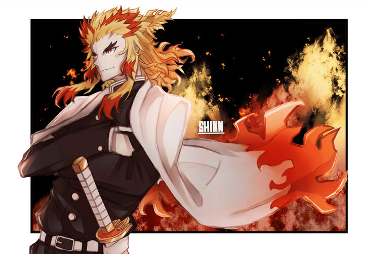 Rengoku from Demon Slayer