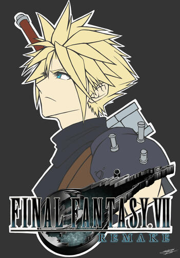 Cloud Strife from Final Fantasy 7