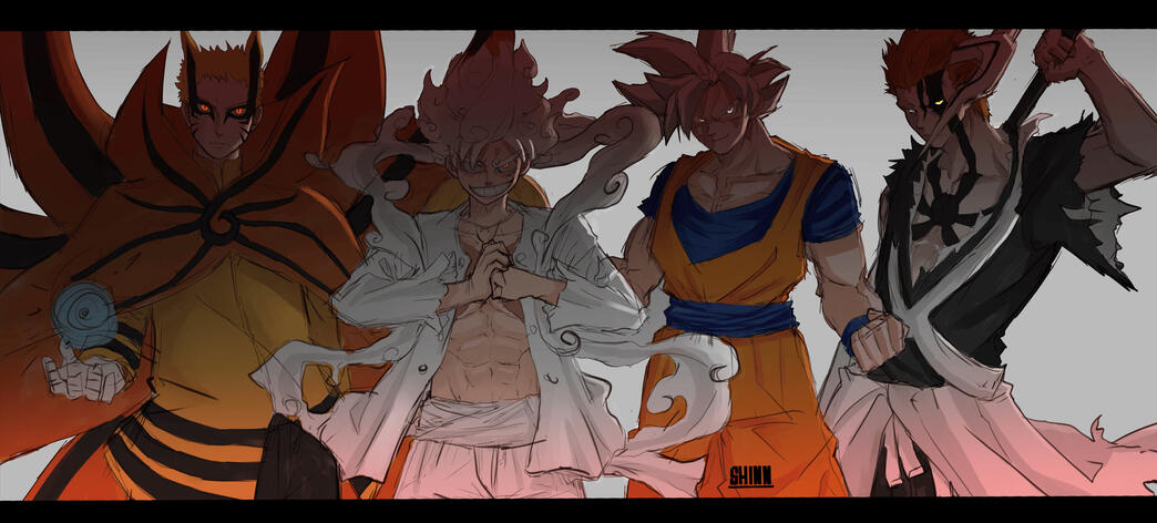 Shonen Anime Protagonists